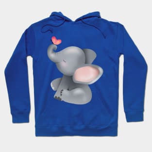 Cute Elephant Hoodie